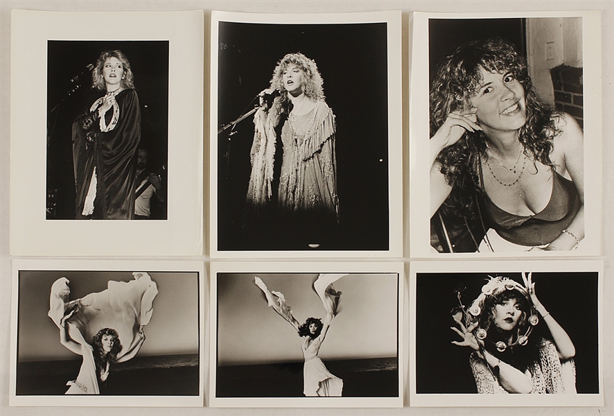 Stevie Nicks/Fleetwood Mac  Original Stamped Photographs