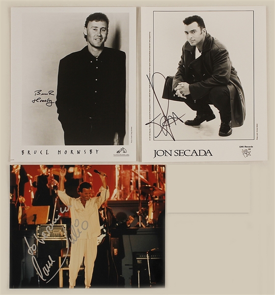 Male Music Artists Signed Collection