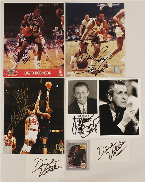 Basketball Legends Signed Photographs
