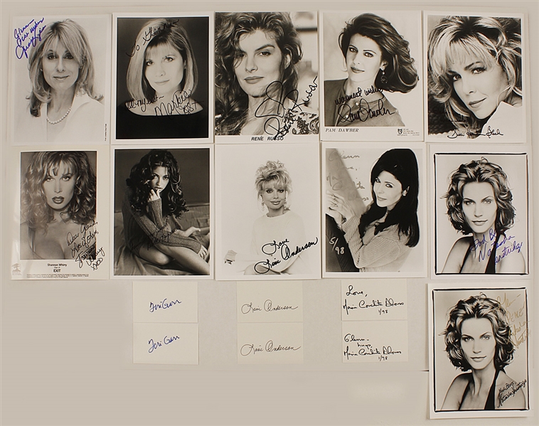 Female Actresses Signed & Inscribed Photographs and Cards