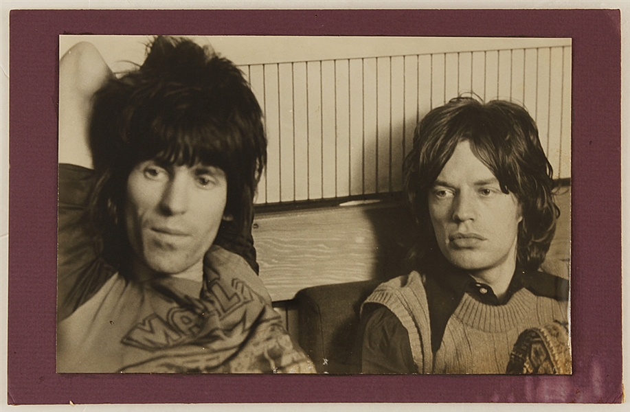 Mick Jagger & Keith Richards Original Jim Marshall Photograph