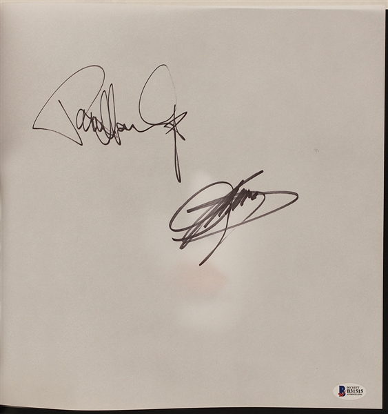 KISS Gene Simmons & Peter Stanley Signed Auction Catalog