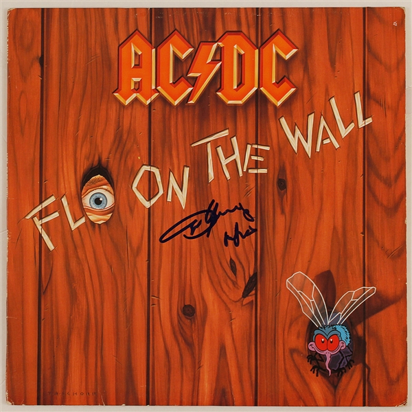 AC/DC Angus Young Signed "Fly on the Wall" Album