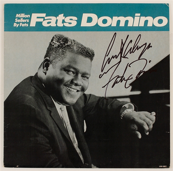Fats Domino Signed Album