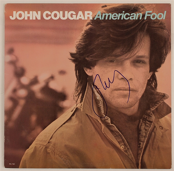 John Cougar Signed "American Fool" Album
