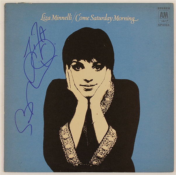 Liza Minnelli Signed "Come Saturday Morning" Album