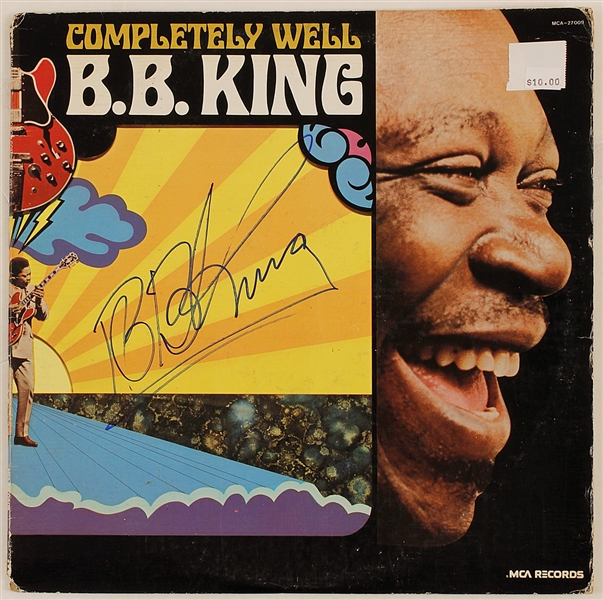 B.B. King Signed "Completely Well" Album