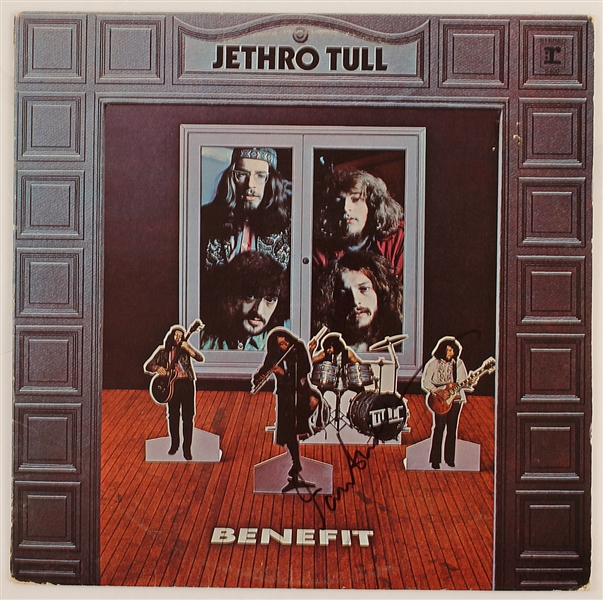 Jethro Tull Ian Anderson Signed "Benefit" Album