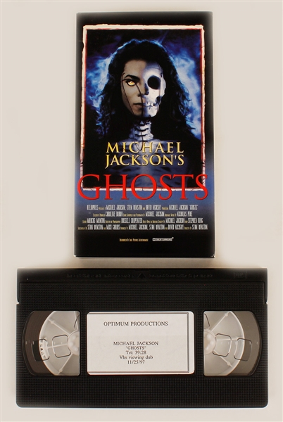 Michael Jackson Owned "Ghosts" Video Cassette