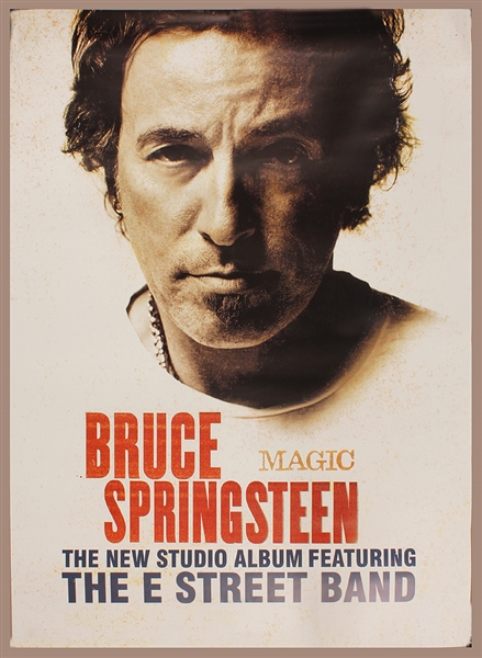 Bruce Springsteen & The E Street Band Original "Magic" Album Promotion Poster