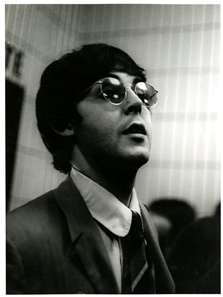 Paul McCartney Original Gunter Zint Stamped Photograph