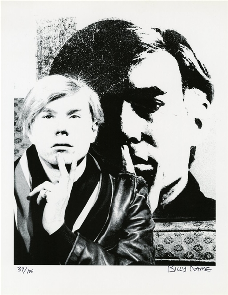 Billy Name Signed Andy Warhol 11 x 14 Limited Edition Andy Warhol Print