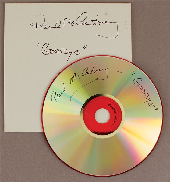 Paul McCartney Original Unreleased C.D. Recording of "Goodbye"