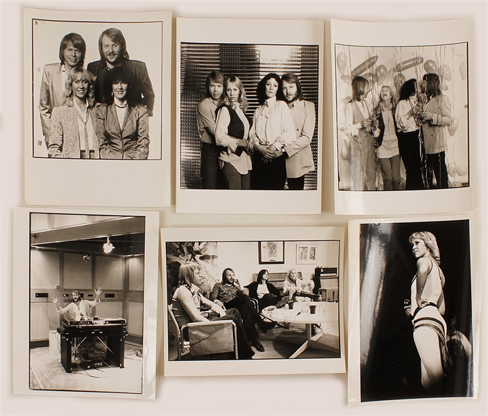 ABBA Original Stamped Photographs