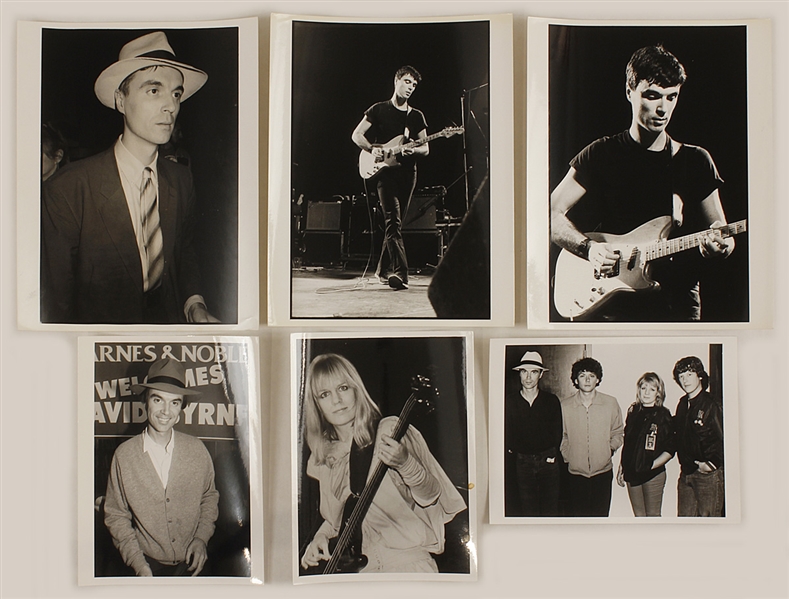 The Talking Heads Original Stamped Photographs (11)