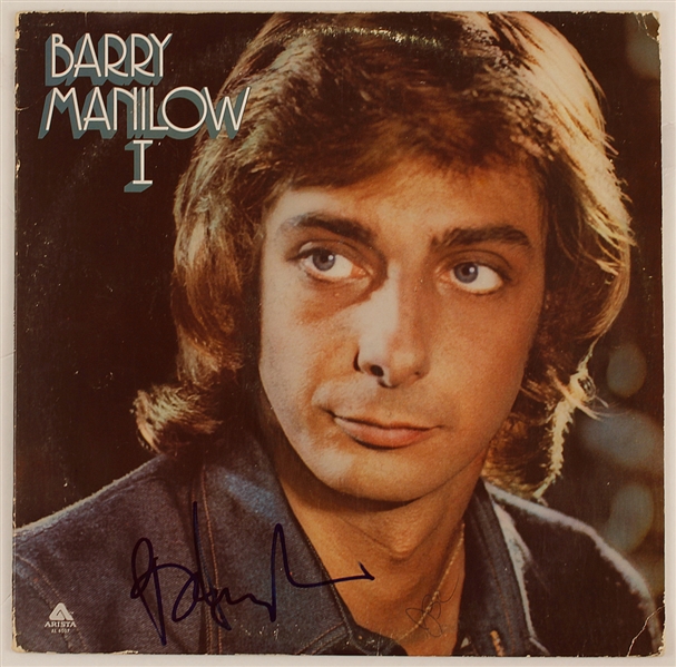 Barry Manilow Signed "Barry Manilow I" Album