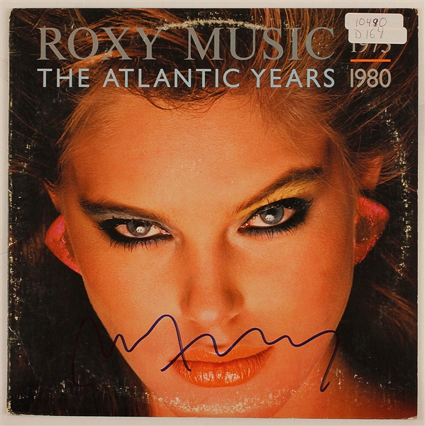Brian Ferry Signed Roxy Music "The Atlantic Years" Album