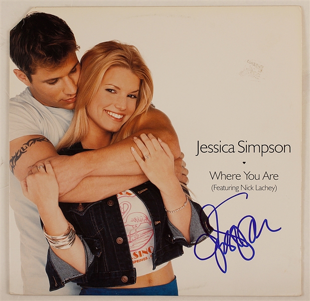 Jessica Simpson Signed "Where You Are" Album