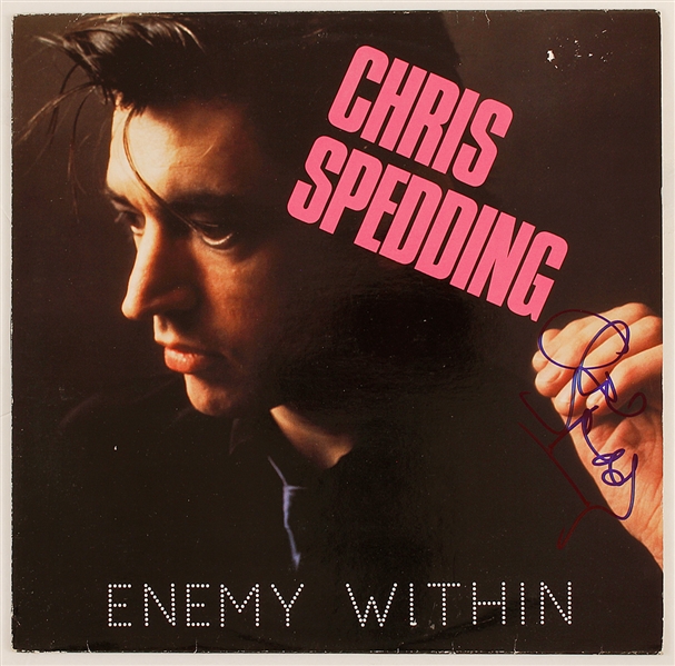 Chris Spedding Signed "Enemy Within" Album
