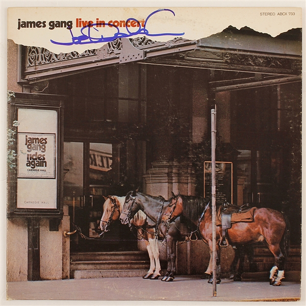 Joe Walsh Signed James Gang "Live in Concert" Album