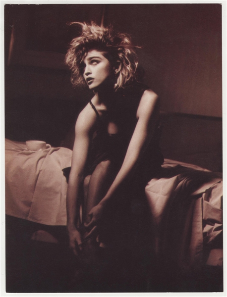 Madonnas Original "Like A Virgin" Oversized Promotional Picture Postcard