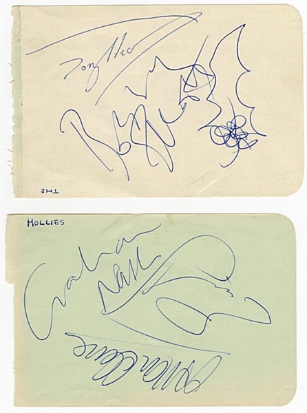 The Hollies Autographs