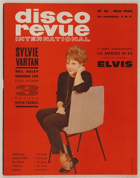 Elvis Presley 1962 Original French Picture Book