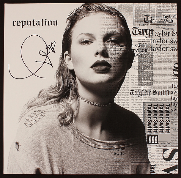 Taylor Swift Signed "Reputation" Album