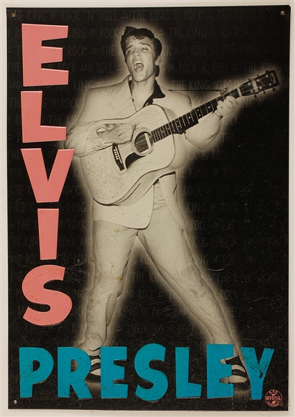 Elvis Presley "First Record" Metal Poster Reprint