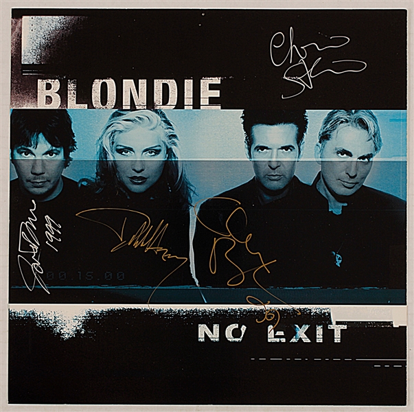 Blondie Signed "No Exit" Original Album Promotional Display