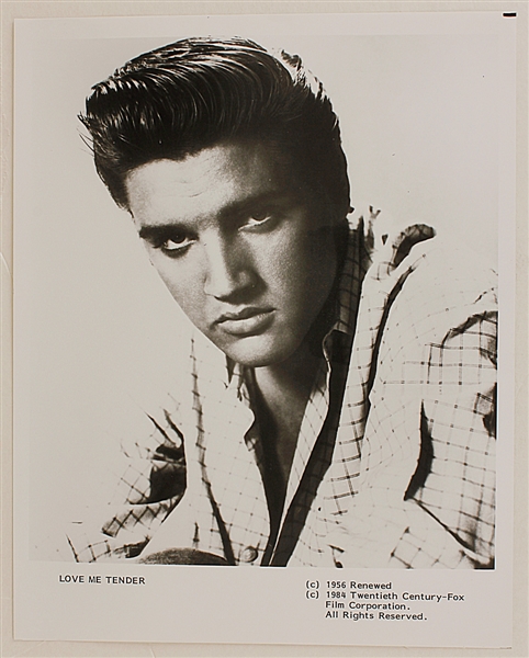 Elvis Presley "Love Me Tender" Publicity Photograph