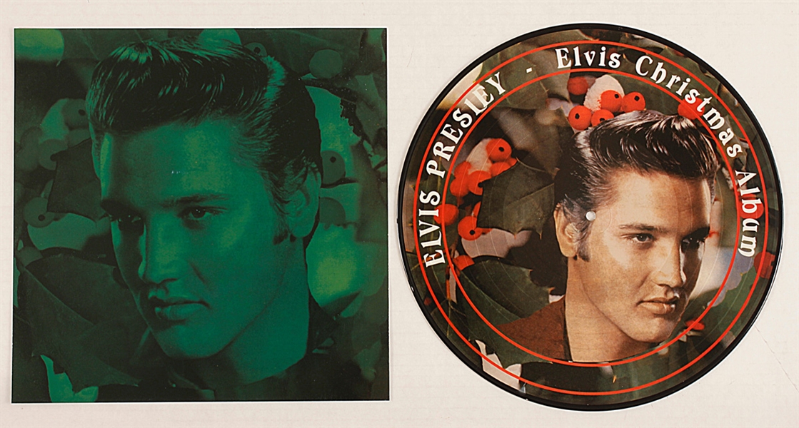 Elvis Presley "Elvis Christmas Album" Picture Vinyl and Insert