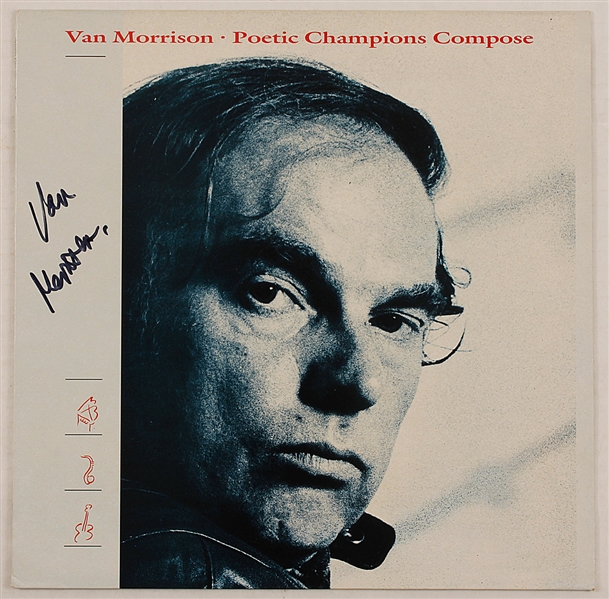 Van Morrison Signed “Poetic Champions Compose” Album