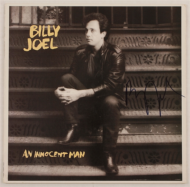 Billy Joel Signed  “An Innocent Man” Album