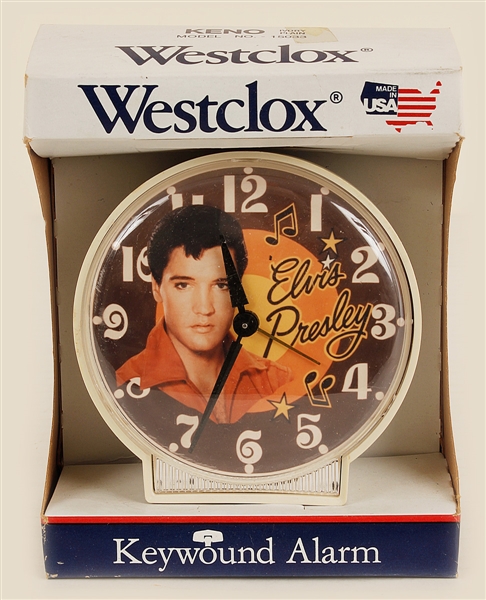 Elvis Presley Original West lox Picture Alarm Clock