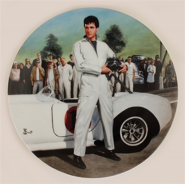 Elvis Presley "Spinout" Original Delphi Limited Edition Collectors Plate