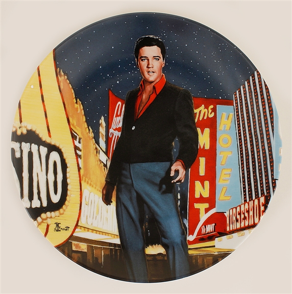 Elvis Presley "Viva Las Vegas" Original Delphi Limited Edition Collectors Plate