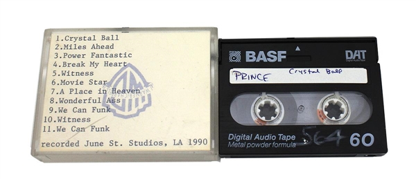 Prince 1990 Original Unreleased "Crystal Ball" Demo Digital Audio Tape (DAT)