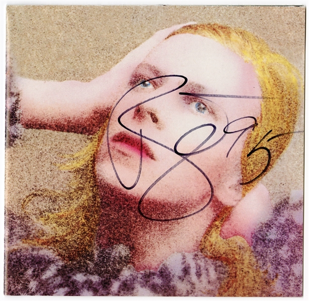 David Bowie Signed "Hunky Dory" C.D. Booklet