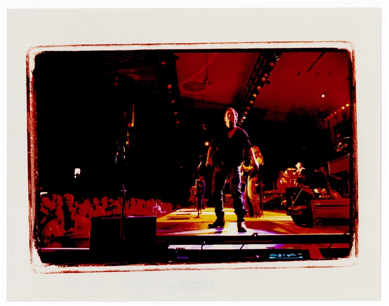 Bruce Springsteen and the E Street Band Original Danny Clinch Stamped 11 x 14 Concert Photograph 