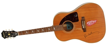 Paul McCartney Signed And Played "Ed Sullivan Show" Epiphone 1964 Texan Limited Edition Guitar with Frank Caiazzo LOA
