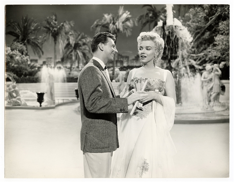 Marilyn Monroe and Donald OConnor  "Theres No Business Like Show Business" Original 11 x 14 Movie Photograph