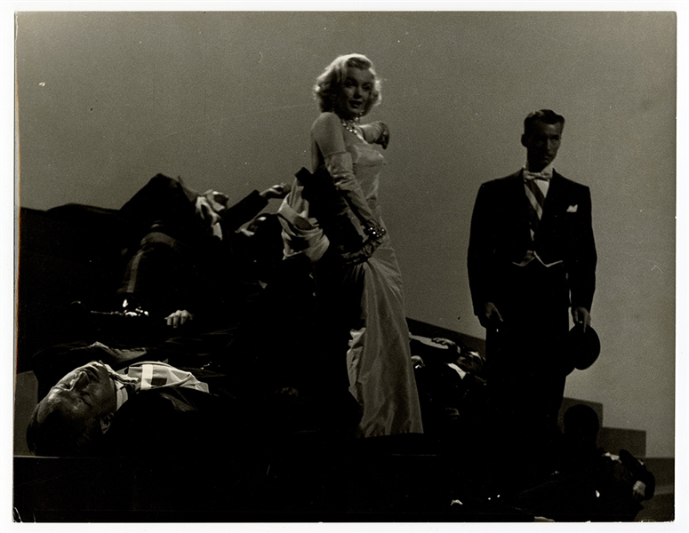 Marilyn Monroe  "Gentlemen Prefer Blondes" Original 11 x 14 Movie Set Photograph