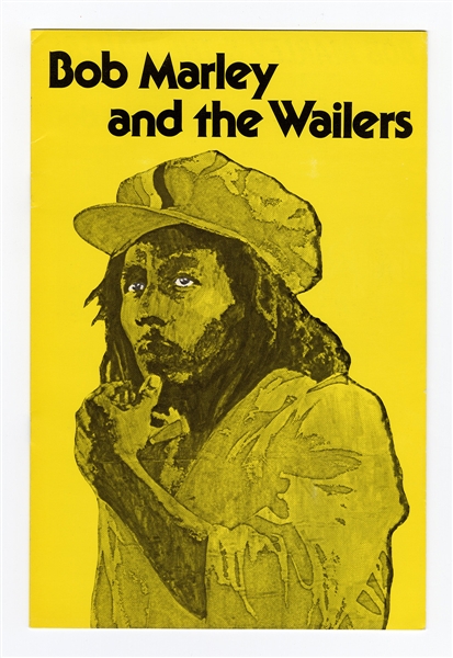 Bob Marley and The Wailers Original 1976 Australia and Hawaii Concert Tour Program