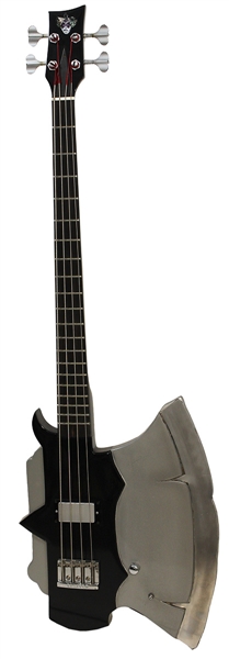 KISS Gene Simmons 1980 Stage Used Steve Carr Custom #3 Prototype Bass Axe Guitar (1/1)