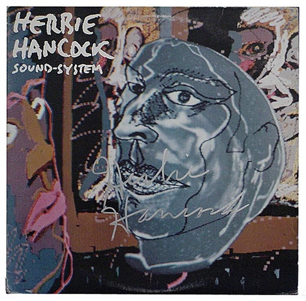 Herbie Hancock Signed "Sound-System" Album