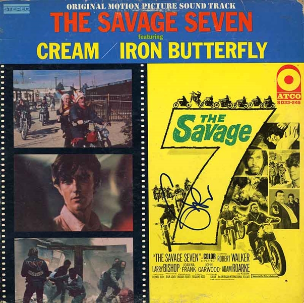 Eric Clapton Signed "The Savage Seven" Album