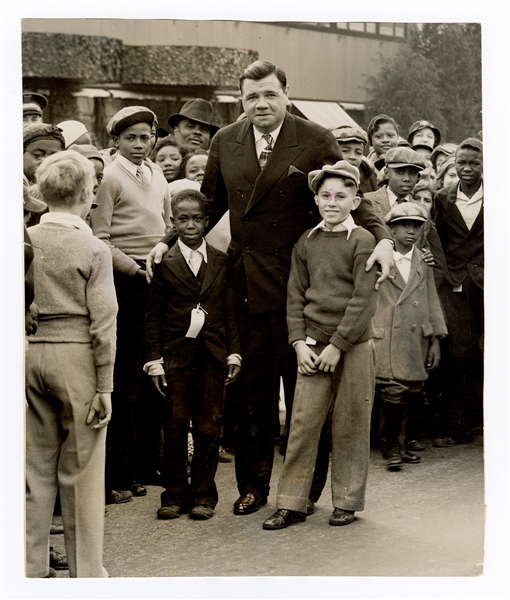 Babe Ruth Original 1934 Century of Progress Photograph    