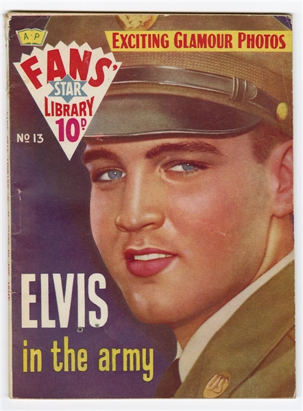 Elvis in the Army 1959 Fan Picture Magazine