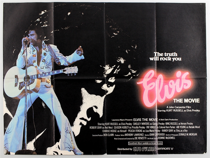 Elvis Presley Original "Elvis, The Movie" Movie Poster